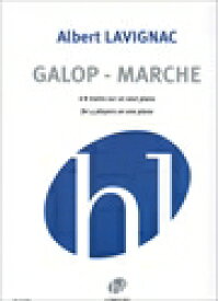 ピアノ 楽譜 ラヴィニャック | ギャロップ行進曲　(1台8手) | Galop-Marche