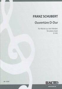 �s�A�m �y�� �V���[�x���g | ���� �j���� ��i592 (1��4��ҋ�) | Overture D-dur D592