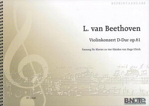 �s�A�m �y�� �x�[�g�[���F�� | ���@�C�I�������t�� �j���� ��i61(1��4��ҋ�) | Violinkonzert D-dur Op.61(1P4H)