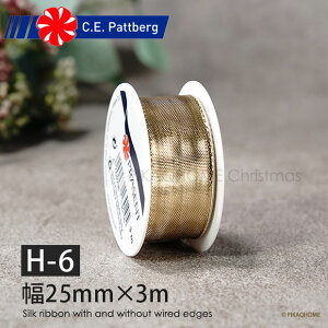 [{][160070]C.E. PATTBERGА MINI TRAY VN C[{ S[h S[h Xeb` nɗTChɋ̃Xeb` Silk ribbon with and without wired edges 25mm 3m 813-634yH-6z NX}X 