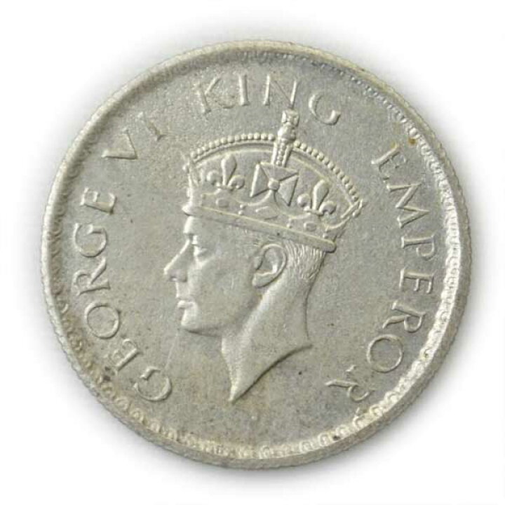 楽天市場 英領インド帝国 1940年 ジョージ6世 1 2ルピー銀貨 Mgd Coin 018 インド ラクダ隊商パインズクラブ