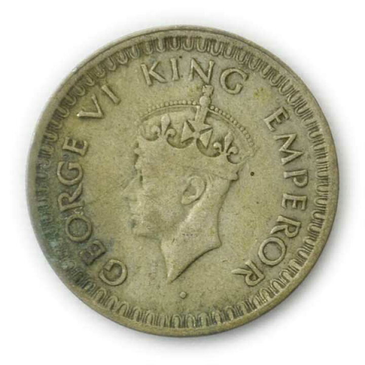楽天市場 英領インド帝国 1944年 ジョージ6世 1 2ルピー銀貨 Mgd Coin 023 インド ラクダ隊商パインズクラブ