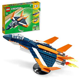レゴ(LEGO) クリエイター 超音速ジェット 31126 おもちゃ ブロック プレゼント 飛行機 ひこうき 男の子 女の子 7歳以上
