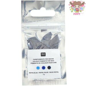 Rico DesignА LhLhJ[ Cu[ 5g(Kerzenfarbe Royal Blue 5g)Lh r[YbNX VR X {^jJ 낤 a Mtgy[OKz