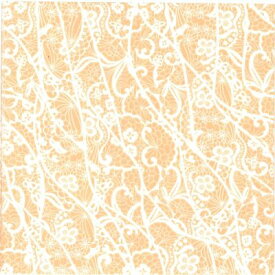 Fasana ペーパーナプキン☆Apricot lace pattern☆（1枚/バラ売り）アプリコット レース パターン 素敵 デコパージュ