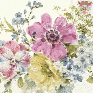 IHR y[p[ivLGARDEN FLOWER BUNCH creami20jʉ敗 AeB[N [Y ԕ fRp[W  fG  ؂₩ GKg nhCh