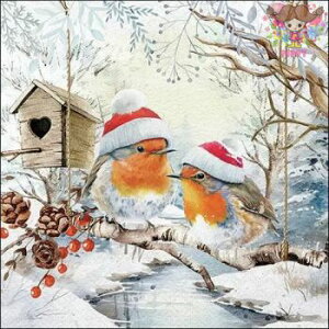 Ambiente �y�[�p�[�i�v�L����Robins in winterland�� �i20������j ���r�� ���� �� ���ڂ����� ���� �u�����R �X �� ���� �N���X�}�X ���� �f�G ������ �f�R�p�[�W��