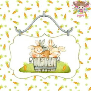 ti-flair y[p[ivLSleeping Bunnies in Bucket(20)lQ  Lbg ɂ񂶂 C[X^[ fRp[W   fG GKg
