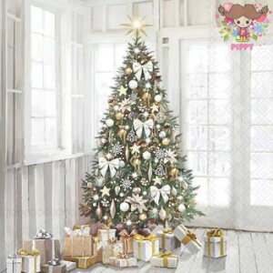 Ambiente ペーパーナプキン☆Modern Christmas tree☆ (20枚入り) クリスマス クリスマスツリー プレゼント 部屋 かわいい 素敵 お洒落 可憐 エレガント デコパージュ ハンドメイド