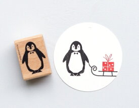 Perlenfischer スタンプ☆ペンギン 大（PINGUIN）☆木製 プレゼント クラフト 雑貨 保育園 幼稚園 先生【メール便発送可】