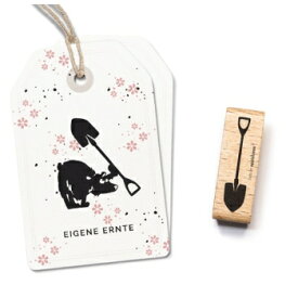 cats on appletrees スタンプ☆シャベル スコップ ガーデニング DIY 道具（Garden Spade）☆木製 プレゼント クラフト 雑貨 保育園 幼稚園 先生【メール便発送可】
