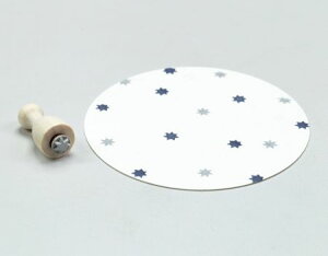 Perlenfischer可愛いコーン型スタンプ(S)☆かわいい星 スター(STERN 7 MINI)☆木製 コーン型 プレゼント クラフト 雑貨 保育園 幼稚園 先生【メール便発送可】