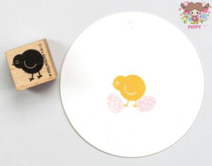 Perlenfischer スタンプ☆ひよこ ヒヨコ イースター(K?KEN 2)☆木製 プレゼント クラフト 雑貨 保育園 幼稚園 先生【メール便発送可】