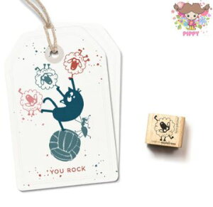 cats on appletrees ミニスタンプ☆Schaf Serephina Outline☆ひつじ ヒツジ 羊 アウトライン 動物 アニマル木製 プレゼント クラフト 雑貨 保育園 幼稚園 先生【メール便発送可】