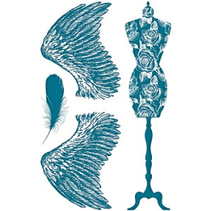 RICO DESIGN VRX^v NAX^vȃg\[ƃtFU[ H GWFiSILIKONSTEMPEL FLGEL 4 MOTIVEjVR v[g Ntg G݁y[֔z XPW