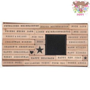 RICO DESIGN X^v26Zbg[NX}XiStamp set Merry Christmas Typewriter 27teiligjyzւ̂ݔzؐ v[g Ntg G ۈ牀 ct q
