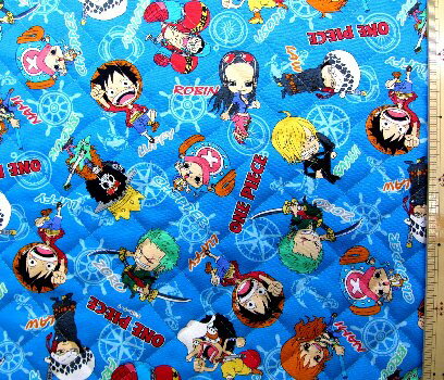 楽天市場 ｑキャラクター キルティング生地 ワンピース ブルー ３１ キルティング キルト キャラクター キルティング生地 布 手芸のピロル