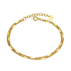 [֑Double-layer 1.5mm Crush Flat Link(약)`F[ uXbg 18kS[h `^XeX T[WJXeXAM[Ή ςȂ S fB[X A V