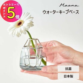 [エントリーでP+5倍] 花瓶 ウォーターキープベース 抗菌 フラワーベース