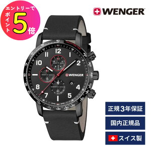 [|Cgő15{] rv Yrv WENGER EFK[ {Ki ATTITUDE CHRONO AeBe[h Nm xg22mm U[ ohJ[ubN ՃJ[ubN AiO\ XC