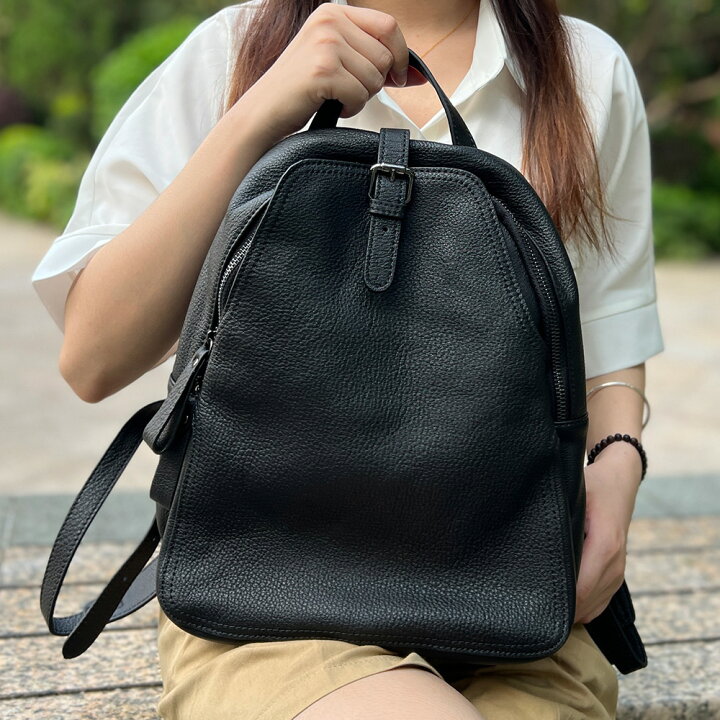 楽天市場】リュック レディース 本革 レザー 大人 カッコいい リュック 