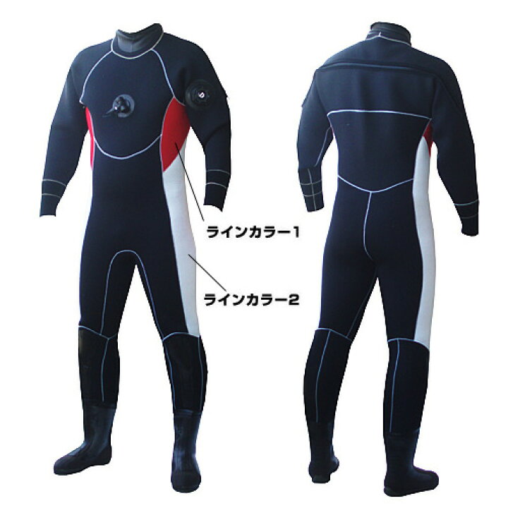 楽天市場】日本製ダイビングドライスーツ ダイビング ドライスーツ  