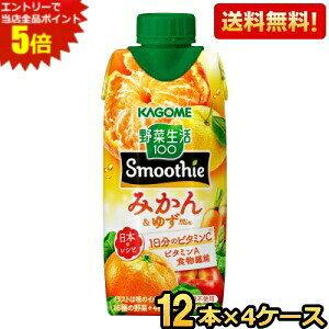 Gg[őSi|Cg5{yzJS ؐ100 Smoothie ݂񁕂䂸Mix 330mlpbN 48{(12{×4P[X) ؐX[W[ ؃W[X ₳W[X  Mq Gߌ