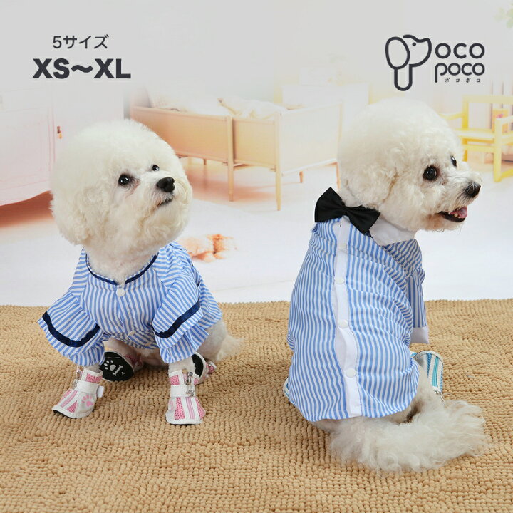 楽天市場 犬服 春夏 小型犬 可愛い カワイイ ペアルック Tシャツ 春服 夏服 春夏秋 おしゃれ おもしろ かわいい 可愛い 着せやすい セーラー 服 制服 女の子 男の子 大人気 インスタ映え 結婚式 リングドッグ タキシード パーティー 職人手作り犬服のポコポコ
