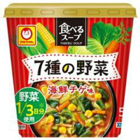 東洋水産 マルちゃん 7種の野菜スープ 海鮮チゲ味 6入