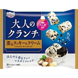 正栄デリシィ 大人のクランチ 薫るクッキー＆クリーム 78g×14袋