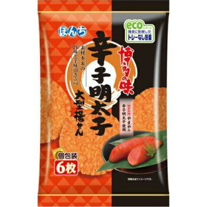 ぼんち 辛子明太子大型揚げせん 6枚×12袋