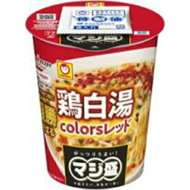 東洋水産 マルちゃん マジ盛 鶏白湯colors（カラーズ）レッド 106g×12入