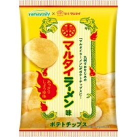 山芳製菓 ポテトチップス マルタイラーメン味 52g×12入