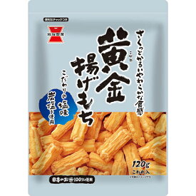 岩塚製菓 黄金揚げもち 塩味 120g×12袋