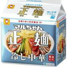 東洋水産 マルちゃん 正麺 冷し中華 5食×6袋