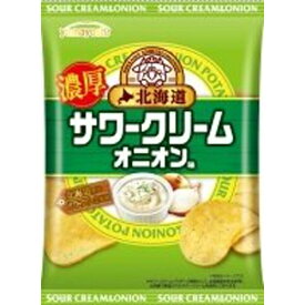 山芳製菓 ポテトチップス 北海道サワークリームオニオン味 47g×12袋