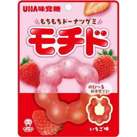 UHA味覚糖 モチド いちご味 40g×10袋