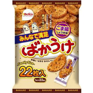 栗山米菓 ばかうけ ごま揚 22枚×12袋
