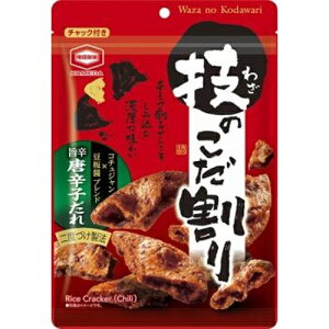 亀田製菓 技のこだ割り 旨辛唐辛子 100g×6袋