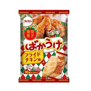 栗山米菓 ばかうけ フライドチキン味 16枚×12袋(10月下旬頃入荷予定)