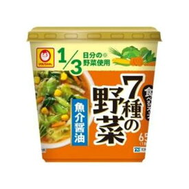 東洋水産 マルちゃん 7種野菜スープ 魚介醤油 6個（3月中旬頃入荷予定）