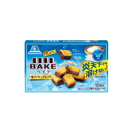 森永製菓 ベイク 塩クッキーショコラ（ロレーヌ産岩塩使用） 10粒×10個