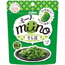 カルビー miino そら豆しお味 28g×12入