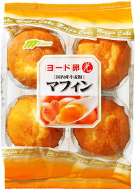マルキン ヨード卵マフィンケーキ 4個×8入