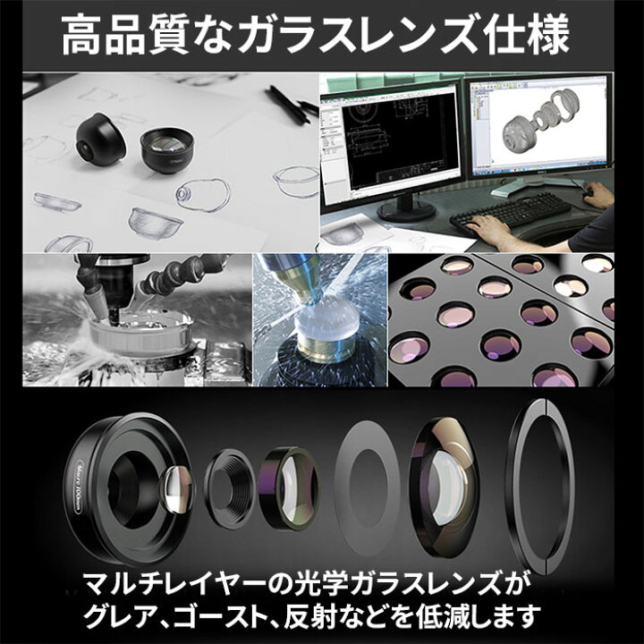 楽天市場】100mm マクロレンズ 歪み無し ケラレなし HD 高画質 ガラスレンズ 最新モデル iPhone12 iPhone13 iPhone14 : プレミアムギア 楽天市場】100mm マクロレンズ 歪み無し ケラレなし HD 高画質 ガラスレンズ 最新モデル iPhone12 iPhone13 iPhone14 : プレミアムギア