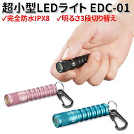 懐中電灯 LED 強力 ライト LEDライト 軽量 小型 防災 災害 グッズ キャンプ 防災 防水 ミニライト キーホ…