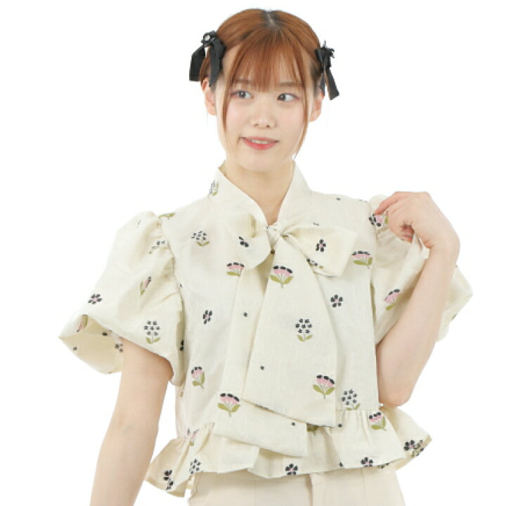 楽天市場】シスタージェーン 533 sister Jane パフスリーブ 花柄 