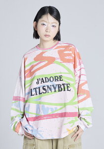 LITTLE SUNNY BITE ���g���T�j�[�o�C�g littlesunnybite�r�b�O T�V���c �I�[�o�[�T�C�Y �����Y ���f�B�[�X S�T�C�Y ������� �傫���T�C�Y �s���N �J���t�� �O���t�B�b�NJadore