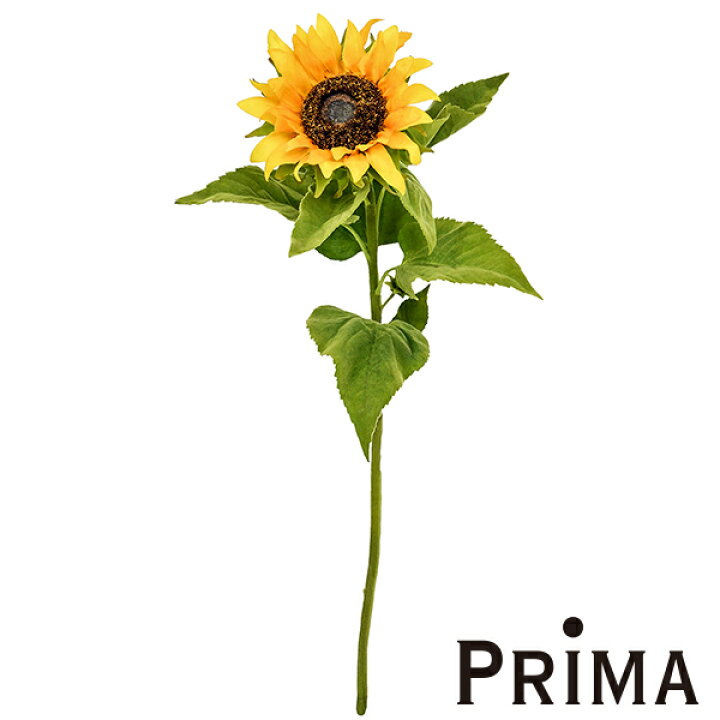 楽天市場 ヒマワリ ひまわり 造花 アーティフィシャルフラワー Prima 向日葵 夏 単品花材 一輪 1本から パーツ アレンジメント アレンジ 花材 1本から 実 葉 枝 フラワーアレンジメント アレンジメント インテリア Prima Greenpark