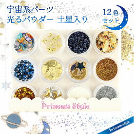 レジンパーツ 宇宙系 レジン 材料 12種類セット 【 UVレジン レジンクラフト レジン レジン封入 封入 素材 材料 アクセサリー パーツ 封入パーツ レジンパーツ レジン材料 レジン素材 ハンドメイド クラフト 手作り 】